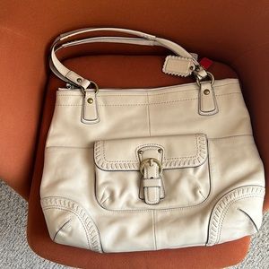 Coach y2k Vintage leather boho bag